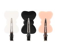 Reusable Pet Hair Clips for Dogs | ABS Traceless Snap Hairpins for Performances/Birthday Parties/Pet Shows | 7 Pcs Cute Grooming Accessories (Butterfly three mixed colors)