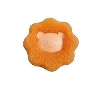 Reusable Pet Hair Remover Ball Laundry Washing Machine Filter Wool Sticker Cat Fur Lint Catcher Home High-Efficiency Cleaning(1pcs orange)