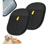 Reusable Pet Hair Remover Gloves, 2025 Cat Dog Grooming Gloves Pet Remover Electrostatic, Hands on for Dogs Cats & Horses with Long and Short