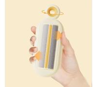 Reusable Pet Hair Remover Roller - Self-Cleaning Lint Brush for Furniture, Clothes, Sofa, Carpet & Car - Eco-Friendly Fur Remover for Dogs & Cats - Manual Roller, No Adhesives - ASSORTED COLOURS