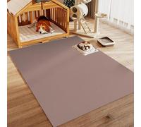 Reusable Pet Pads - Pet Crate Floor Protection Mat - Waterproof Puppy Leak-proof Training Pads Easystoclean Pee Pad, Antislip, Antiodor, For Small, Medium, Large Dogs, Cats(Brown-pink,120x160cm)