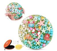 Reusable Picky Pad Fidget - Remeltable Sensory Bead Picking Pad for Anxiety, ADHD, Dermatillomania, Trichotillomania & Skin Picking Relief - Gift for Adults (Azure Ocean)