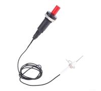 Reusable Piezo Igniter for Gas Barbecue 100 cm Cable | No batteries required, pressure mechanism produces sparks, weatherproof, suitable for gas grills, safe handling
