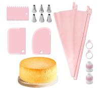 Reusable Piping Bags, Cake Decorating Supplies,Set of 15 Reusable Piping Bags, Safe and Easy to Clean | Sturdy Cake Decorating Design Ensures the