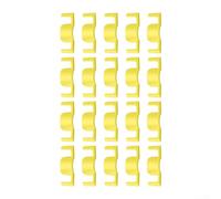 Reusable Plant Management Clips for Securing Side Shoots Main Stems and Lateral Branches on Various Crop Types (Yellow20pcs)