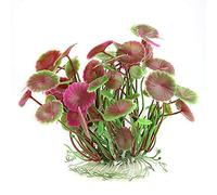 Reusable Plastic Aquarium Plants - Fish Tank Decoration - Artificial Water Plant - Aquarium Ornaments Decor # Lotus # Pink Stylish and Popular Fashion professionals
