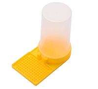 Reusable Plastic Bee Water Feeder Nest Entrance Water Bottle Cup Plate Beekeeping Tool Beekeeping Tools British Style Nest Door Feeders Ru Feeders