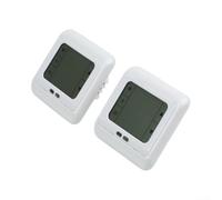 Reusable Plastic for Smart Thermostat 2-Pack LCD Touch Reusable | Reusable plastic housing, touch LCD screen, white/green backlight, 2-pack value set, easy install
