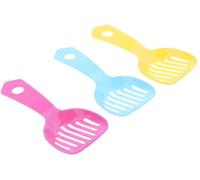 Reusable Plastic Litter Scoop Small Pet Hamster Sand Squirrel Waste Squirrel Shovel Cleaning Tool (Cas Color, Keramik, other gemstones