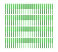 Reusable Plastic Plant Labels for Gardeners 100pcs Nursery Tags for Succulents Herbs Vegetables and Indoor Plants (green)