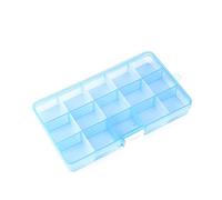 Reusable Plastic Storage Box Adjustable Bead Craft Jewellery Tool Storage Organiser Jewel Case Tool Container 15 Compartment Dependable PerformanceProfessional Processed