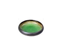 Reusable Plates Creative Glazed Ceramic Plate Dish Japanese Sushi Sashimi Plate Dinner Plate Vegetable Plate Salad Plate Dinner Plate(A)