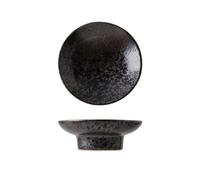 Reusable Plates Home Ceramic Condiment Dish Chinese Snack Plate Living Room Cookie Plate Suitable for Cake Desserts, Salads, Dips, Snacks, Side Dishes Dinner Plate(C)