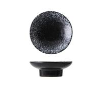 Reusable Plates Home Ceramic Condiment Dish Chinese Snack Plate Living Room Cookie Plate Suitable for Cake Desserts, Salads, Dips, Snacks, Side Dishes Dinner Plate(D)