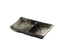 Reusable Plates Household Tableware, Snack Dishes, Kitchen Soy Sauce Dishes, Vinegar Dishes, Ceramic Divided Dishes Dinner Plate(C)