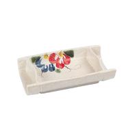 Reusable Plates Japanese Retro Plate Sushi Sashimi Plate Dish Rice Plate Vegetable Plate Salad Plate Creative Ceramic Tableware Dinner Plate(B)