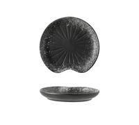 Reusable Plates Lotus Leaf Plate Ceramic Cold Dish Plate Restaurant Snacks Cold Dish Plate Ideal for Parties and Entertainment Dinner Plate(A)