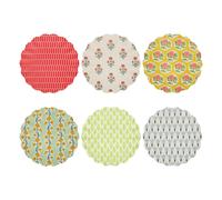 Reusable plates - Meri Meri x Molly Mahon - Set of 6 Multicoloured one size