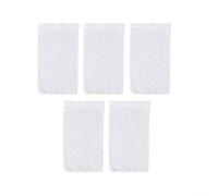 Reusable Pool Filter Socks for Skimmer, High Efficiency Debris Trap to Protect Pump and Keep Water Clear, Fits Standard Baskets, White(5)