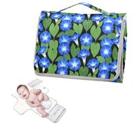Reusable Portable Changing pad with Tissue Pocket Victorian Style Glory Wildflower Diaper Changing pad Portable for Moms, Dads cambiadores de pa?ales para Bebes