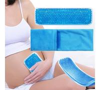 Reusable Postpartum Ice Pack, 2 x Soft Perinated Cold Pockets, Cold and Hot Compresses, Perineal Cold Compresses, Postpartum Hemorrhoid Pain