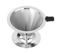Reusable Pour Over Coffee Dripper Stainless Steel Coffee Filter Paperless