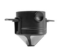 Reusable Pour Over Coffee Maker, Foldable Coffee Filters Stainless Steel Drip Coffee Funnel Coffee Dripper for Home Office Travel Camping