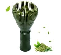 Reusable PP Resin Matcha Whisk, Matcha Whisks, Japanese Tradition Matcha Accessories, Suitable for The Tea Ceremony（Green）