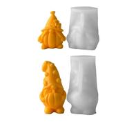 Reusable Pumpkin Gnomes Silicone Mold Texture for Homemade Decorations and Holiday Gifts Halloween Making Mold