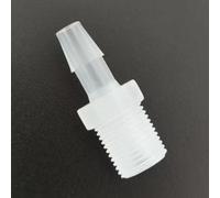 Reusable Reusable Reusable Plastic Hose Barb Fittings - 1/8NPT Male/Female Threaded Connector for Laboratory and Food Machinery - 100pcs Pack(3/16inch 1/8npt)