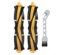 Reusable Roller Brush 2-Pack for Ecovacs N8 for t9 N10 Reusable | 2-pack reusable nylon rollers, V-shape design, deep cleans carpets and hard floors, fits N8 for t9 N10
