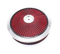 Reusable Round Air Filter Element Kit Washable Cleaner With Flow-Thru Lid Caburetor For Neck Flange Highly Flow Engine Protection Cars Filters
