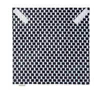 Reusable Sandwich Wrap - Washable, Leakproof, Double-Layered, Fabric, Foldable, Space Saver Sandwich Bag - Zero Waste Alternative to Cling Film, Aluminium Foil, Plastic Containers. (Black)