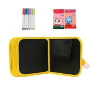 Reusable Scribble Book - 12 Pen Erasable Art Sketchpad, Portable Drawing Pad for Kids Students Travel, Doodle Book for Classroom Learning, Eco Friendly | for Children Art Lovers