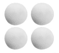 Reusable Scum Eliminating Sponge Balls, 4 Pack Washable Oil Absorbing Floating Ball for Swimming Pools, Bathtubs, Spas Cleaning