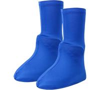 Reusable Shoe Covers for Adult,Anti-Slip Anti-Friction High Top Snow Boots Galoshes Overshoes,Boot Protector Slip On for Cycling Desert Sand Protection,Shoe Covers for Men Women Camping (Blue)