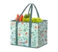 Reusable Shopping Bags - Foldable Shopping Bags with Handle for Camping - Heavy Duty Organizer Pouch for Beach Days Family Trips Travel