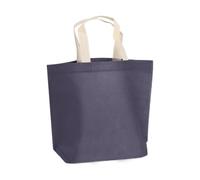 Reusable Shopping Bags | Grocery Tote Bags - Large Capacity Non | Woven Fabric Pack for Market School Kitchen Beach Outdoor (Gray)