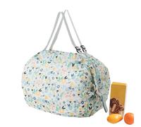 Reusable Shopping Bags | Storage Bag with Handle - Reusable Tote Carrier Handbags for Shopping Work Camping Supermarket Vacation Travel, Little Flower, Refer to description
