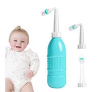 Reusable Shower Bottle: Female Cleaning, Portable Syringe Cleaner, Feminine Care Cleaner, Ergonomic Syringe Cleaning | Higie Wash Tool