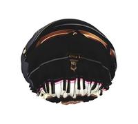 Reusable Shower Caps Music Notes Pianos Print for Women Double Layer Hair Cap Adult Hair Cap for All Hair
