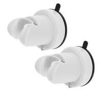 Reusable Shower Head Wall Mount Not Slip Suction Base 360 Rotation Showers Brackets for 7Inch Diameter Handheld Unit Not Drill Shower Head Mount