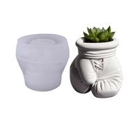 Reusable Silicone Craft Mold Boxing Gloves Resin Resin Plant Cement Jewelry Holder Display Cement Planter Silicone Mold