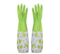 Reusable Silicone Dishwashing Gloves Waterproof Rubber Cleaning Gloves for Kitchen Household Car Washing Large (7)