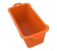 Reusable Silicone Drip Pans for Griddle Cleaning | Fits standard trays, up to high for temps, catches drips effectively, orange color, 18cm size