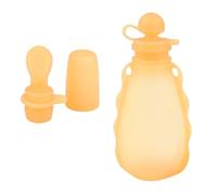 Reusable Silicone Food Case for Infant Toddler Squeeze Container Case Puree Breast Milk Storage Bag Breastfeeding Supplies
