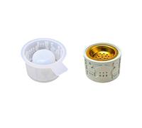 Reusable Silicone Incenses Burners Crafting Mold with Traditional Arabic Pattern for Home Fragrances Creation Silicone Incenses Burners Mold