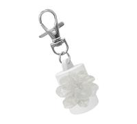 Reusable Silicone Keychain Lip Gloss Holder AntiLeak Seal Cosmetic Dispenser Easy Single Hand Operations Waterproof Lip Gloss Container