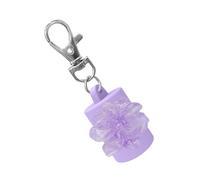 Reusable Silicone Keychain Lip Gloss Holder AntiLeak Seal Cosmetic Dispenser Easy Single Hand Operations Waterproof Lip Gloss Container