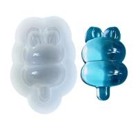 Reusable Silicone Mold Delicious Food Making Tool Hot Pot Cooking Mold Mochi Skewer Mold for Family Dinner